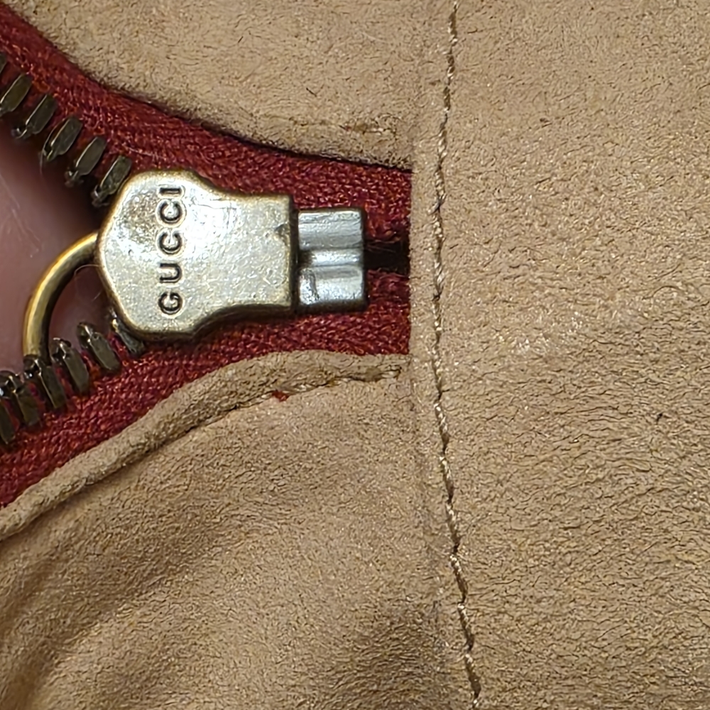Gucci Red Quilted Leather Backpack - Picture 9 of 11